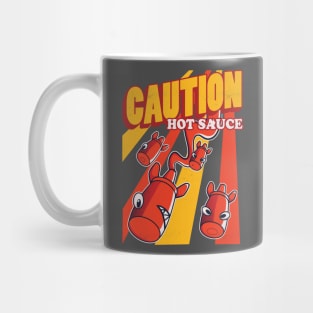 Caution Hot Sauce Mug